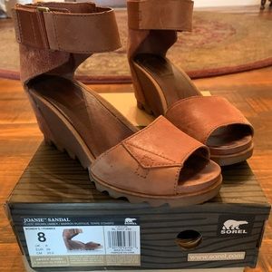 Sorel size 8 Joanie Wedge Sandal